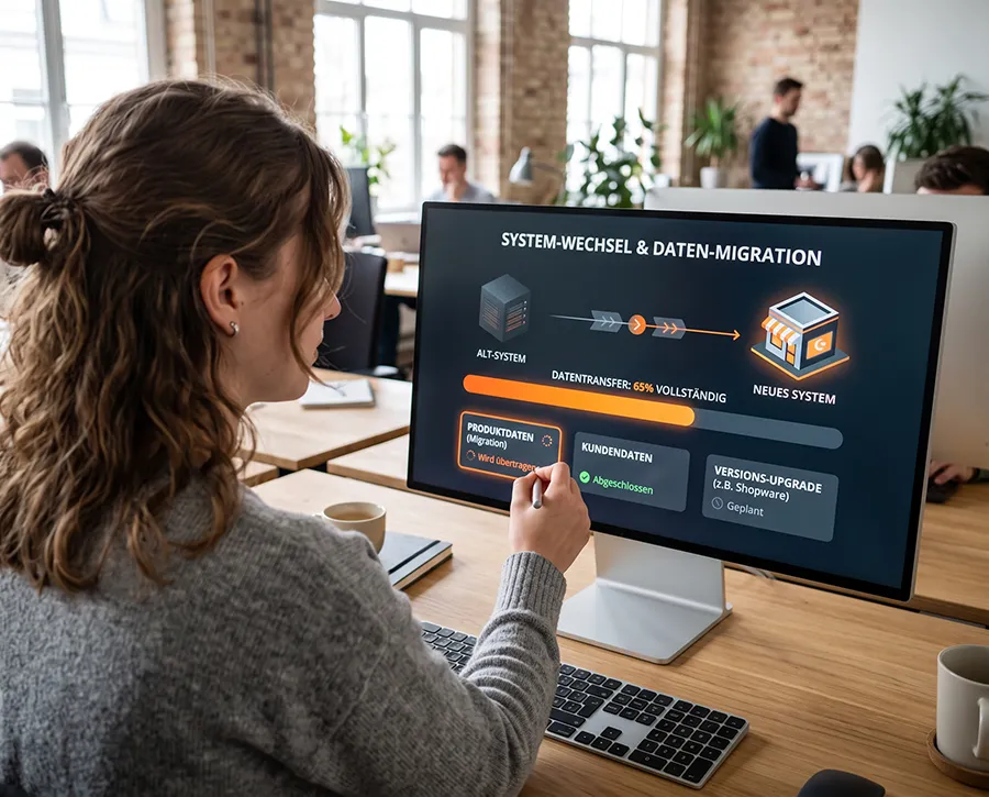 Online Shop Migration und Umstieg auf ein eigenes System